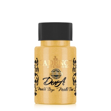 Dora Metalik Boya 122 Maya Gold 50ml – Cadence
