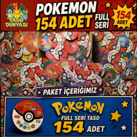 POKEMON FULL TASO 154 ADET