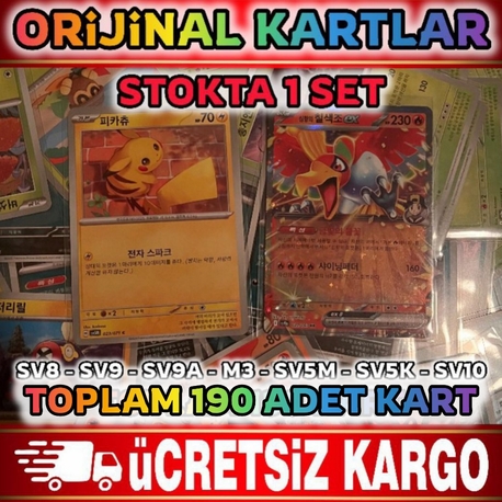 LİSANSLI ORİJİNAL SET ❗ SON STOK❗