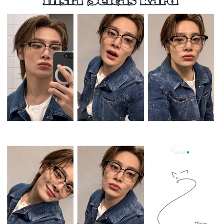 YANG JEONGİN SELCAS FOTOKART SETİ INSTA KART VERS. 