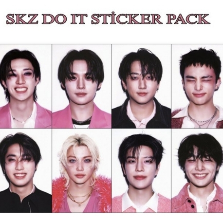 stray kids do it sticker pack