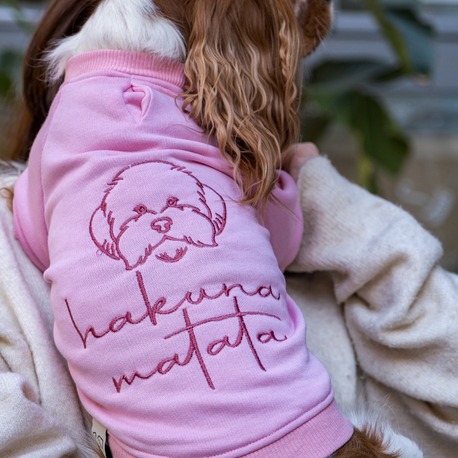 Hakuna Matata Pembe Sweatshirt