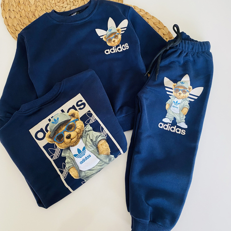 Erkek çocuk Adidas marka takım/ Lacivert