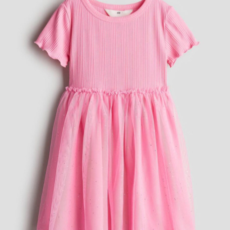 H&M pembe tütü elbise