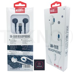 TYPE-C Earphone Microfonlu Kulaklık Kın Ks6-C