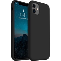iPhone 11 Uyumlu Lansman Kılıf, Kadife İç Doku, Soft Yumuşak Liquid Silikon
