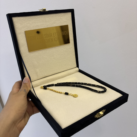 Kesme golden rosary set