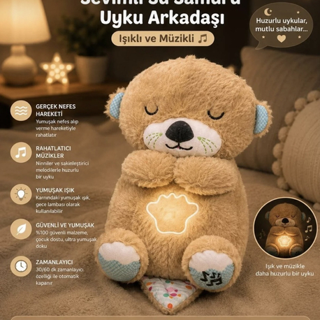 Nefes alıp veren peluş 