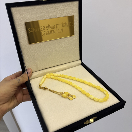 Ateş kehribar set