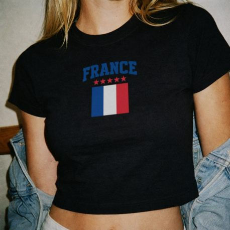 France Baby Tee