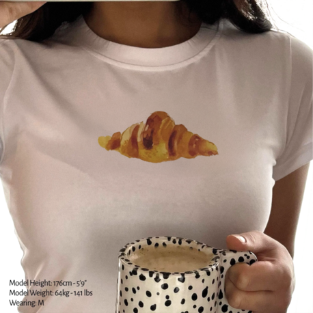 Croissant Baby Tee