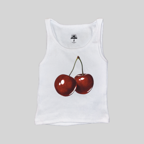 Cherries Fitilli Askılı Üst Atlet