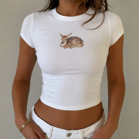 Baby Deer Baby Tee