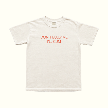Don't Bully Me I'll Cum T-Shirt