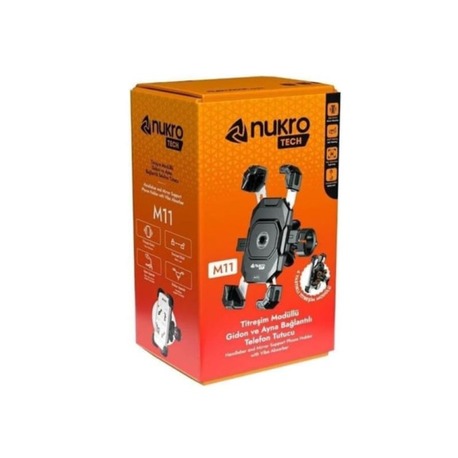 NUKRO TECH M11 TİTREŞİM MODÜLLÜ TELEFON TUTUCU