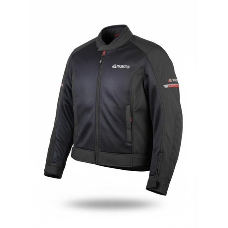 Nukrowear Jasper Siyah Softshell Erkek Motosiklet Ceketi (S, M, L, XL, 2XL, 3XL, 4XL)