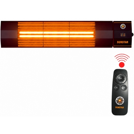 SUNSTAR HALOJEN ELEKTİRİKLİ SOBA İNFRARED ISITICI KUMANDALI 1800W
