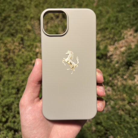Silver Horse Gri Telefon Kılıfı