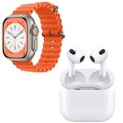 H11 WATCH 8 ULTRA PREMİUM + AIRPODS 3.NESİL