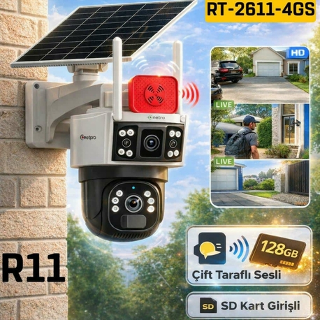 4G Smart Solar PT Kamera RT-2611-4GS