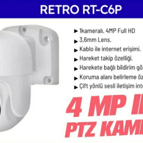 Retro Rt-C6P IP Kamera