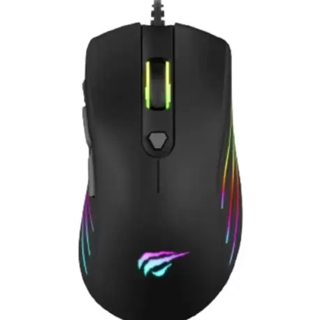Gamenote MS1002 Kablolu Rgb Optik Oyuncu Mouse Siyah