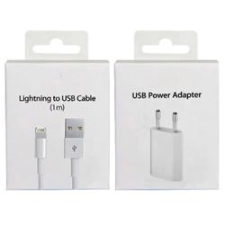 Apple 5 W USB Güç Adaptörü + Apple Lightning - USB Kablosu (1 m )