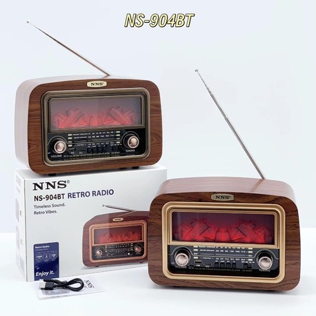 NS 904 ŞÖMİNE NOSTALJİ RADYO DEV BOY