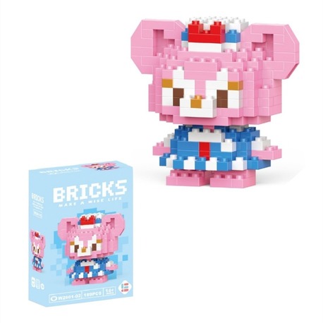 Pembe Ayıcık Figürlü Lego