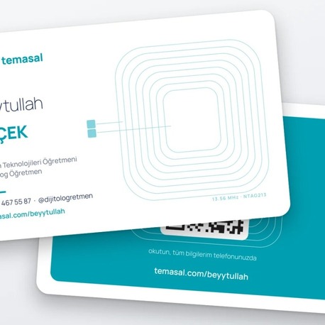 NFC Kartvizit — Anten