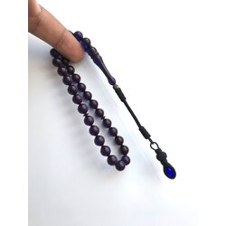 KEHRİBAR TESBİH ÖZEL RENK 9,5x10,5 MM