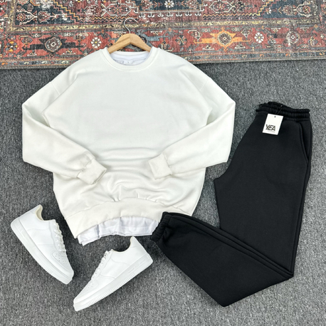 ÜÇ İPLİK SWEAT + ÜÇ İPLİK EŞOFMAN 