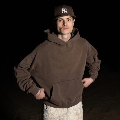 S.H Boxy Fit | Brown Oversize Hoodie