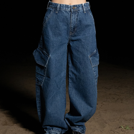 Urban Cargo | Denim Baggy Jean