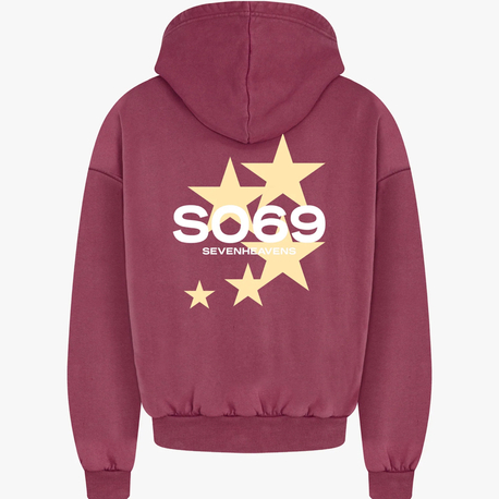 S.H Star Logo Print | Oversize Hoodie