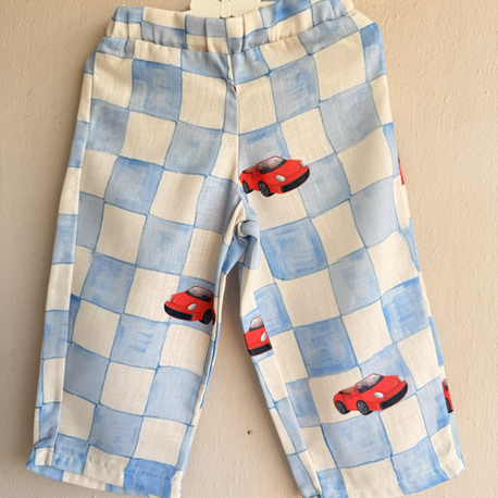 Love for cars  keten pantolon 