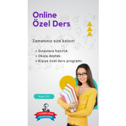 ÖZEL DERS - NET ÇÖZÜM | 6 AYDA