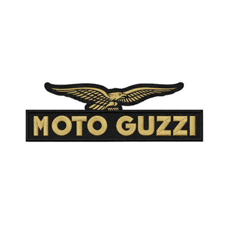 Moto Guzzi Logolu Nakışlı Arma / Yama