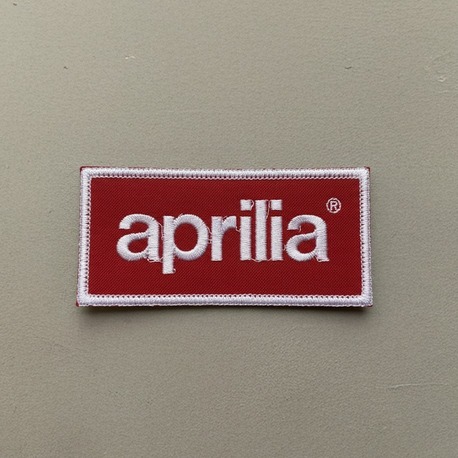 Aprilia Logolu Premium Nakışlı Patch / Arma (ÖN SİPARİŞ)
