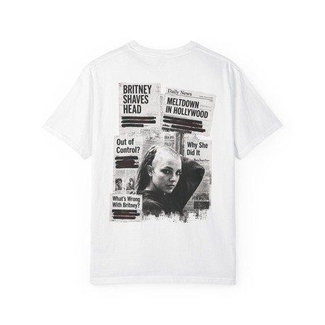 "2007 Britney" White T-Shirt