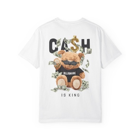"Cash is King" White T-Shirt