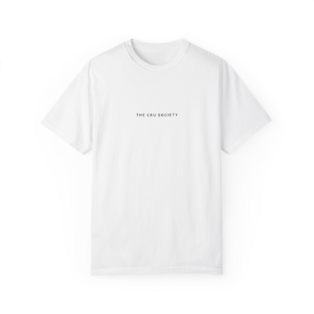 "Society" White T-Shirt