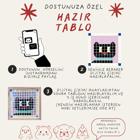 Kişiselleştirilmiş Hazır Tablo