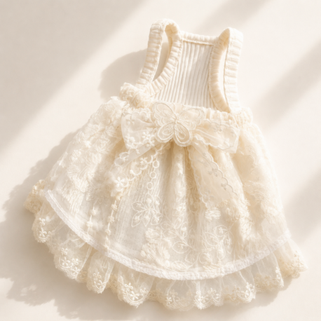 Luxury Vintage Dantel Elbise | The Dog Store