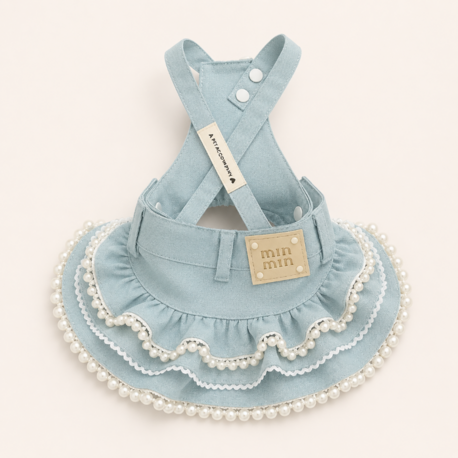 Pearl Blue Princess Dress | The Dog Store Exclusive