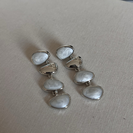 Silver Sarkıt Küpe