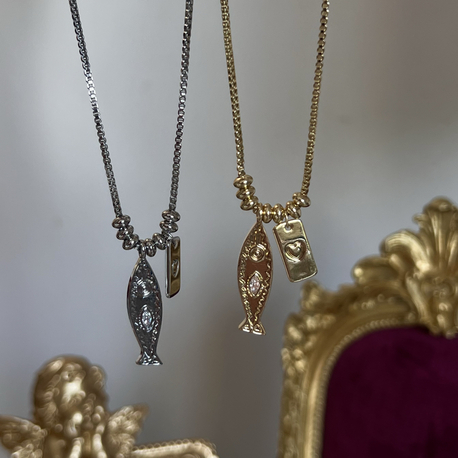 Balık Charm Kolye 