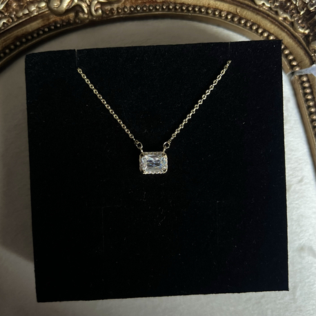 Baget Taş Kolye | 14k