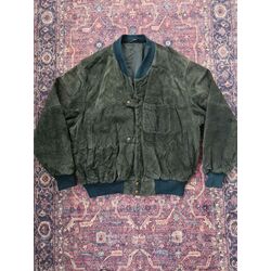 Vintage Bomber Deri Ceket 