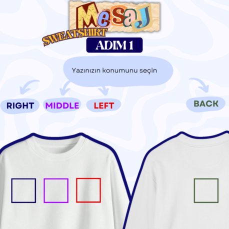 MESAJ ️Sweatshirt